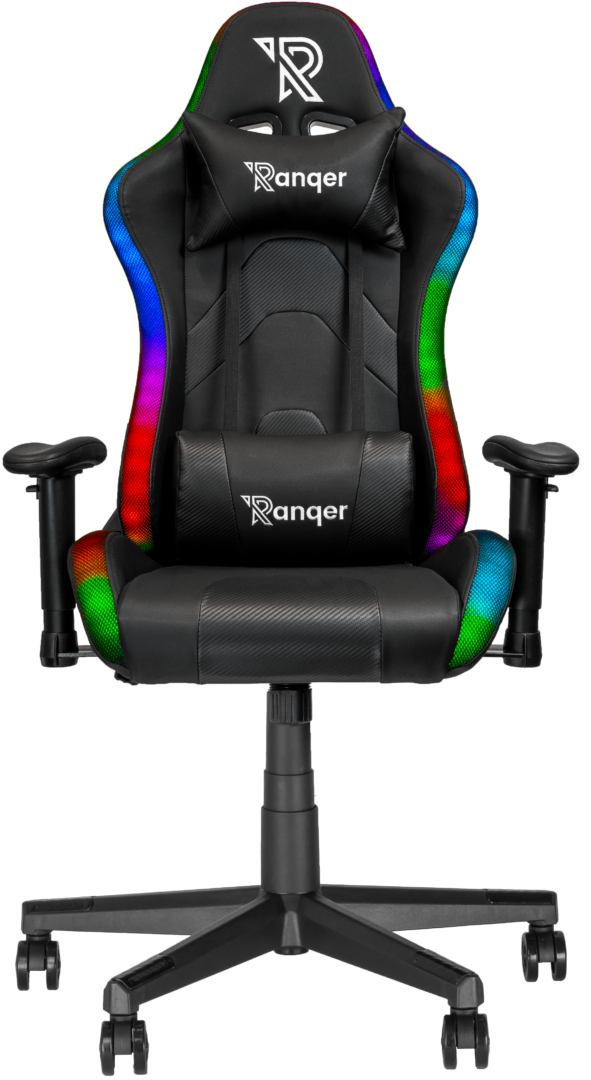 Gaming-Stuhl mit RGB / LED Beleuchtung