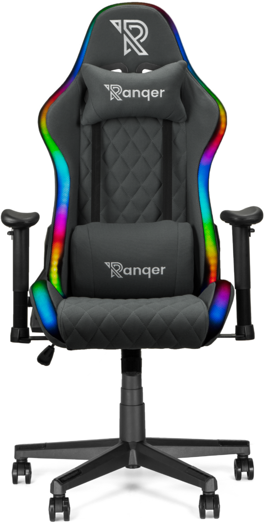 Sedia da Gaming RANQER Halo Fabric con LED RGB
